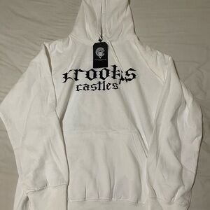 Crooks & Castles Black and White Graphic Hoodie